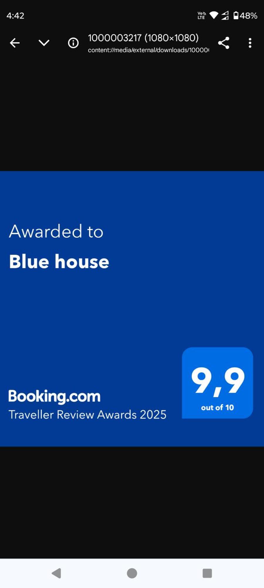 AkritokhórionBlue House公寓 外观 照片
